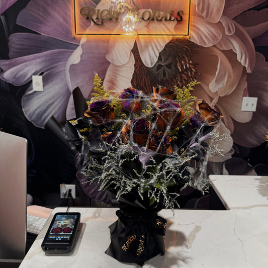 After Dark Halloween Standing Bouquet
