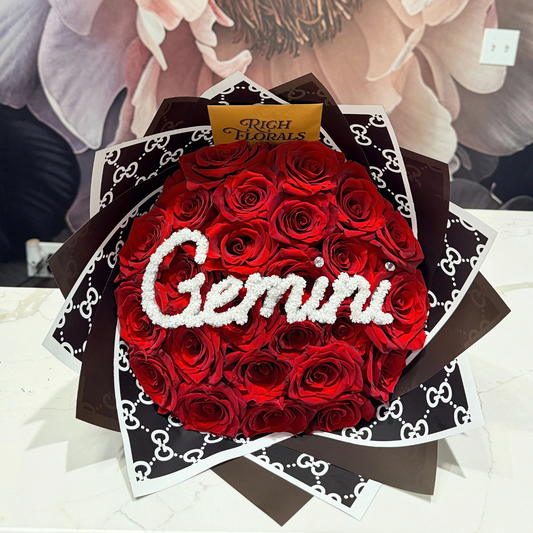 Zodiac Rose Bouquet