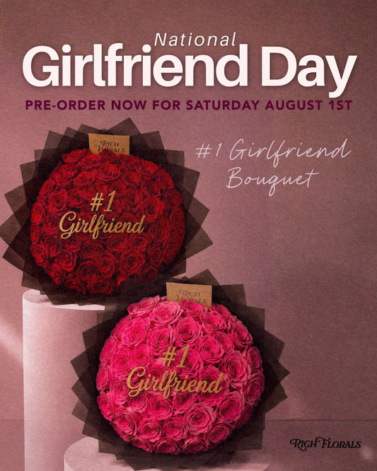 #1 Girlfriend - National Girlfriend Day Rose Bouquet Special