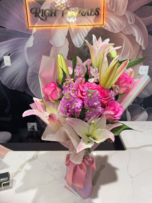 Available Now - Pink Mixed Bouquet