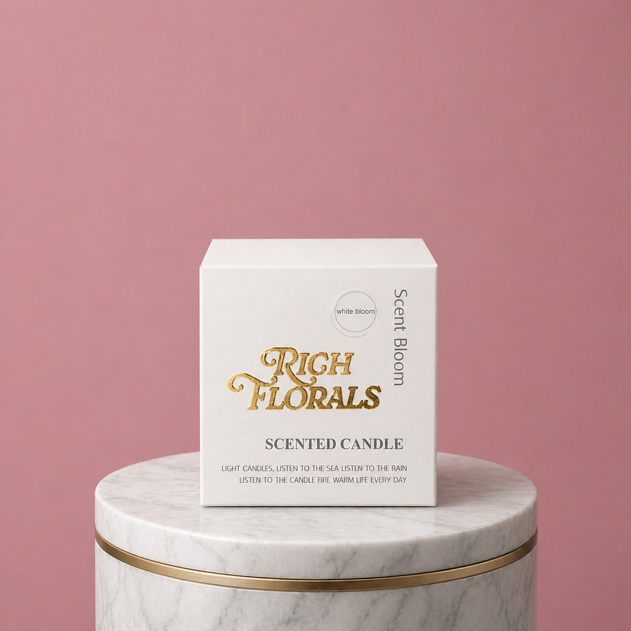 Rich Florals Bloom Candle