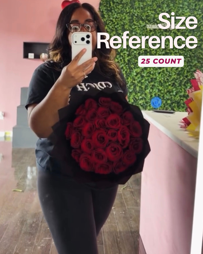 "I Love You" - National Girlfriend Day Rose Bouquet Special