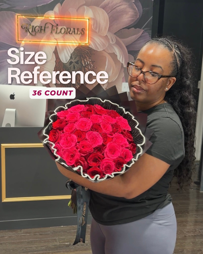 Be My Girlfriend - National Girlfriend Day Rose Bouquet Special