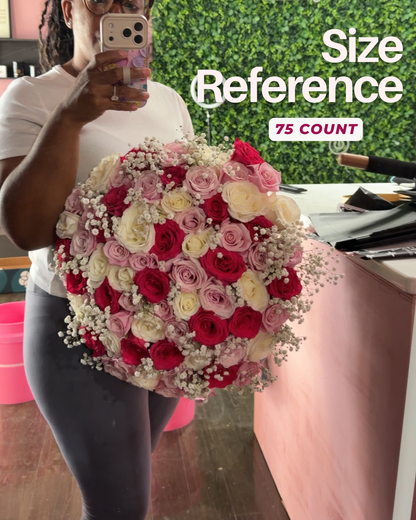 "I Love You" - National Girlfriend Day Rose Bouquet Special