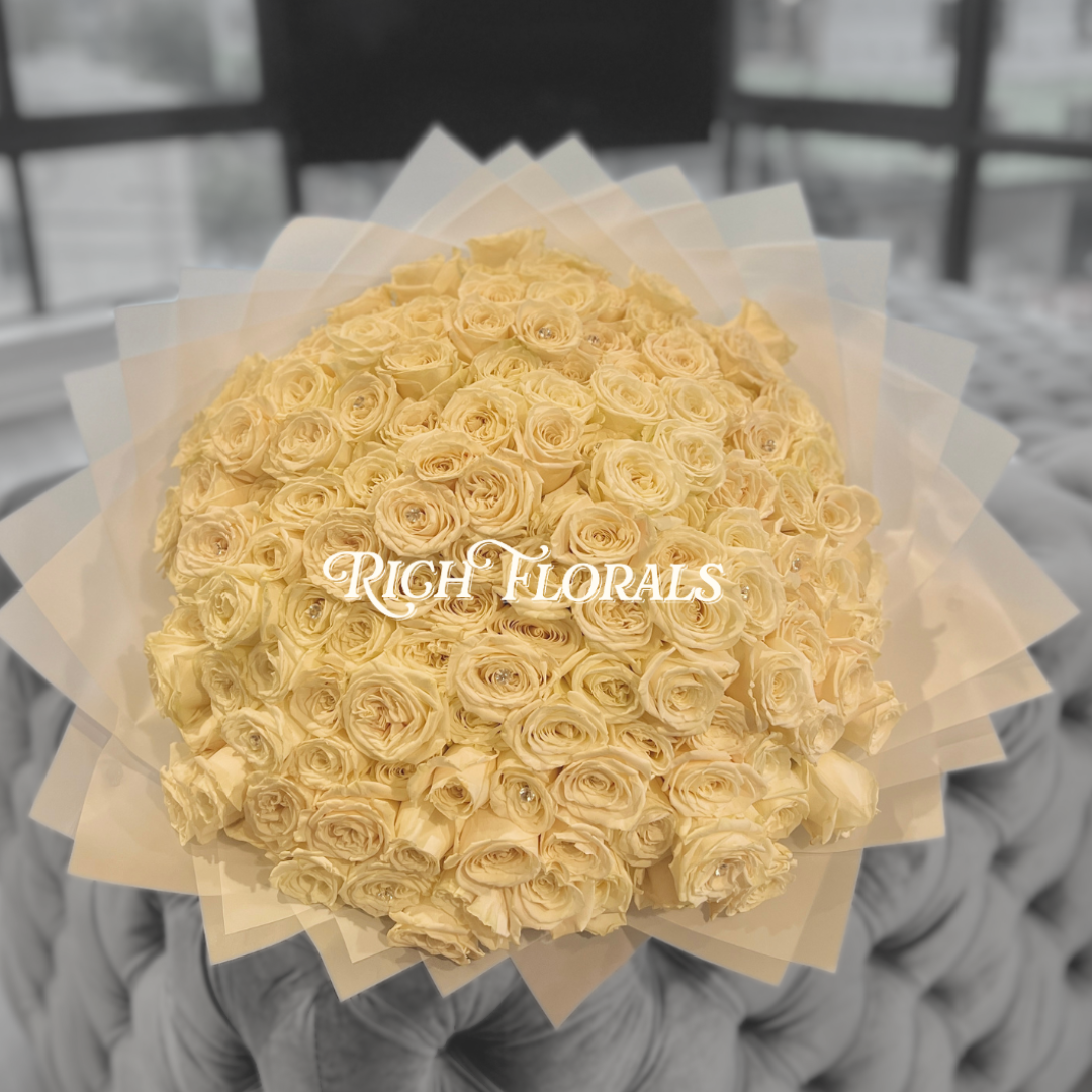  The Biggest Bouquet, 150 rose oversized arrangement by Rich Florals, Woodbridge NJ
