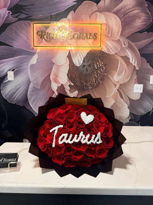 Zodiac Rose Bouquet