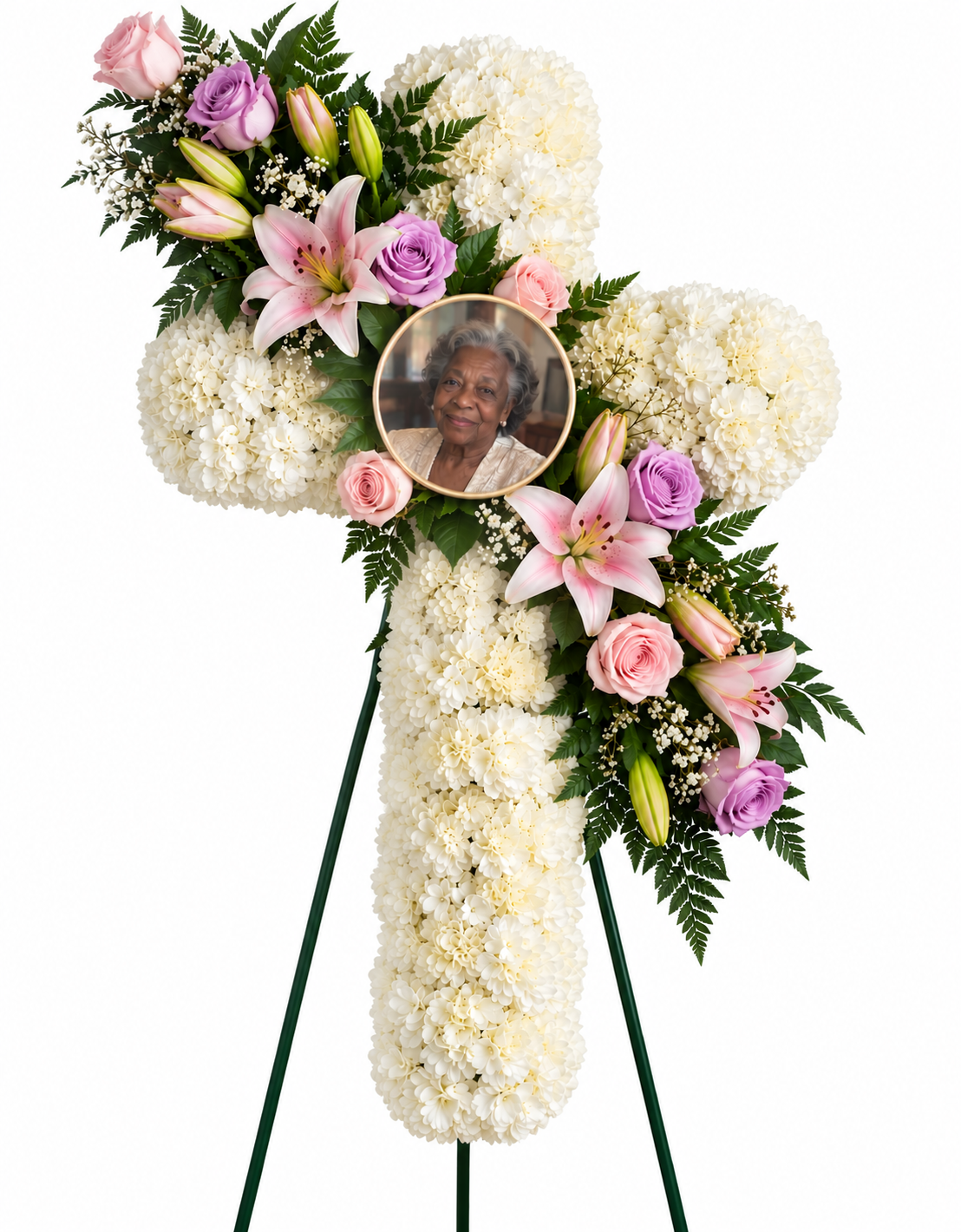 A Portrait of Love Memorial Cross